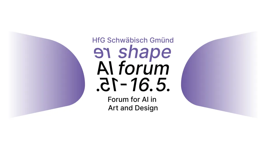 Poster of reshape forum - KITeGG Summer School 2025 at the HfG Schwäbisch Gmünd