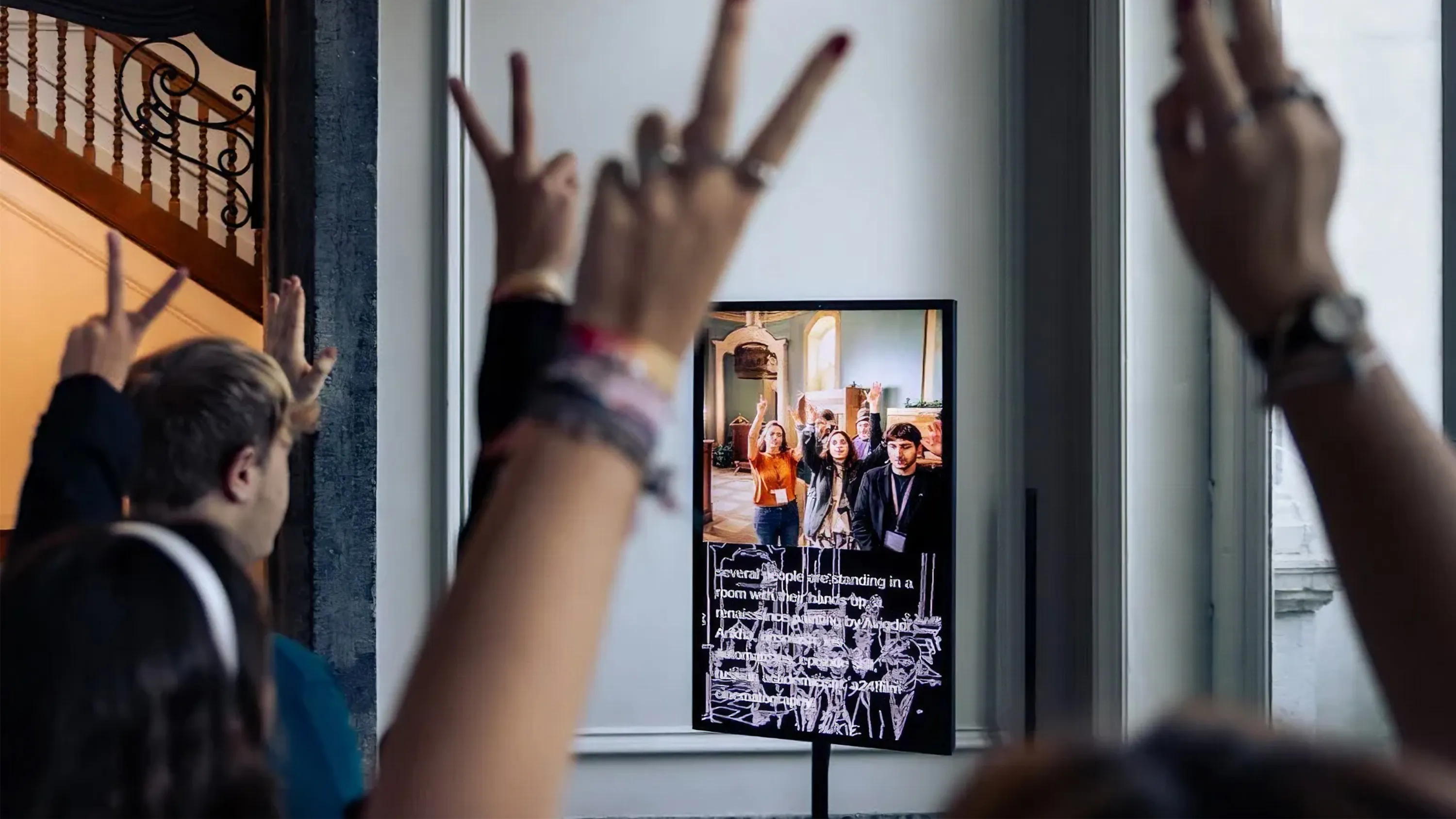 unStable Mirror exhibited at KIKK Festival in Namur