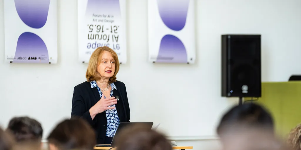 Maren Schohl during welcome address