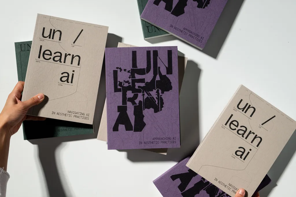 Image of the three covers of the three Unlearn AI books.